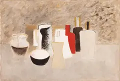 Constantin Blendea, Obiecte în dialog, 1986, ulei pe pânză