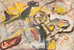 Vasile Tolan, Masă de lucru, 1991, ulei pe pânză