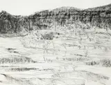 Dacian Andoni, Coline, 2016, creion pe hârtie