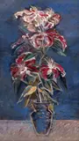 Maria Mihalache Blendea, Crini, 2001, ulei pe carton