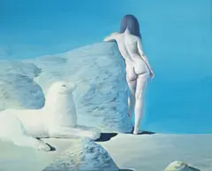 Sabin Bălașa, Melancolie, 1978, ulei pe pânză