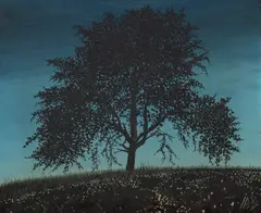 Ion Dumitriu, Arbore, 1983, ulei pe pânză