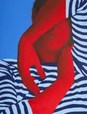 Irina Dragomir, Intrusive Thoughts, acrilic pe pânză