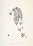 Ștefan Câlția, Aripă, 2017, serigrafie