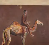 Ana Ruxandra Ilfoveanu, Regina din Saaba, 1992, ulei pe pânză