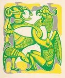 Jules Perahim, Îndrăgostiți, 1981, cromolitografie