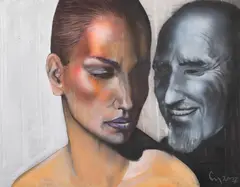 Obsession by Francisc Chiuariu, 2007, acrilic pe pânză, offered Jul 2025