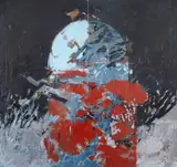 Corneliu Vasilescu, Compoziție, 1981, ulei pe pânză