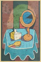 Vasile Dobrian, Intimitate, 1966, linogravură