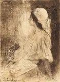 Nicolae Vermont, Chivuță, 1904, acvaforte și gravură cu acul