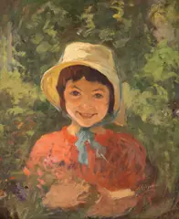 Alexandru Grigorovici, Inocență, 1912, ulei pe carton