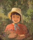 Alexandru Grigorovici, Inocență, 1912, ulei pe carton