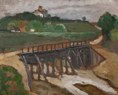 Theodor Pallady, Peisaj normand, ulei pe carton