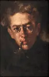 Adam Bălţatu, Autoportret (Pictorul la 20 de ani), ulei pe pânză