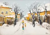 Nicolae Blei, Iarna pe uliță