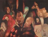 Petre Velicu, Momentum, 1988, ulei pe pânză lipită pe carton