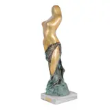Muză by Marcel Guguianu, bronz, sold Jul 2025