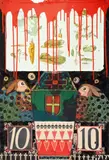 Sorin Tara, Cultura 10, 2010, acrilic, marker și colaj pe carton