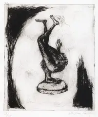 Ștefan Câlția, Golemul, serigrafie