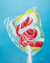 Dorel Topan, Sweet Candy, 2009, ulei pe pânză