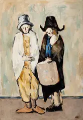 Lucian Liciu, Arlechini, 2003, ulei pe pânză