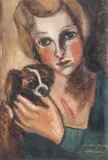 Margareta Sterian, Nedespărțiți, cca. 1930, ulei pe pânză
