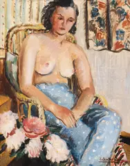 Micaela Eleutheriade, Intimitate, ulei pe pânză