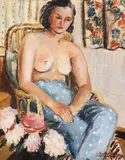Micaela Eleutheriade, Intimitate, ulei pe pânză