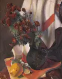 Leon Biju, Ulcior cu cârciumărese, anii '50, ulei pe carton