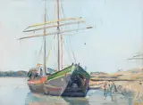 Jean Alexandru Steriadi, Corăbii la Roscoff