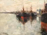 George Catargi, Vase în portul Constanța