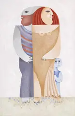 Samy Briss, Familie, guașă pe hârtie