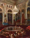 George Catargi, Harem, 1926, ulei pe carton