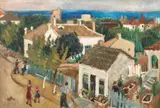 Lucia Dem(etriade) Bălăcescu, Mangalia veche, 1944, ulei pe pânză