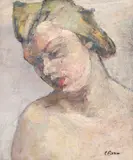 Camil Ressu, Melancolie, anii '40, ulei pe carton