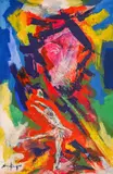 Dimitar Kirov, Ballerina, after 2000, oil on canvas
