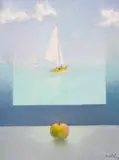 Ivan Kirkov, Without a Shore, oil on canvas