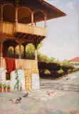 Hristo Berberov, House in Elena, c. 1928, oil on canvas