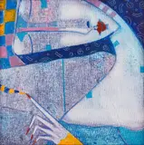 Peter Michev-Pedro, Woman in blue
