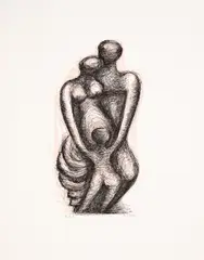 Boyan Raynov, Family, lithography