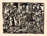 Naum Hadjimladenov, Carolers, engraving