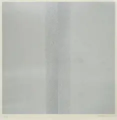 Alviani Getulio, Srebrna kompozicija, 1962., serigrafija na papiru