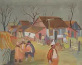 Vilim Svečnjak, Dvorište u Srijemskoj Mitrovici