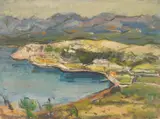 Oton Gliha, Krk Landscape (Voz Bay)