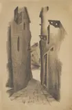 Juraj Plančić, Starigrad, 1925, litografija na papiru