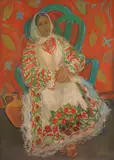 Milivoj Uzelac, Woman in Folk Costume