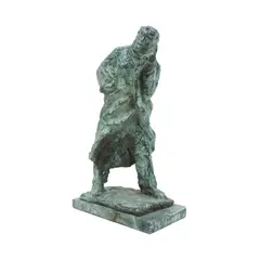 Milena Lah, Muškarac u kaputu, 1957., bronca