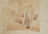 Jože Ciuha, Šipan Harbor, 1981., watercolor on paper