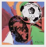 Pelé by Andy Warhol, cromolitografie offset, sold May 2025