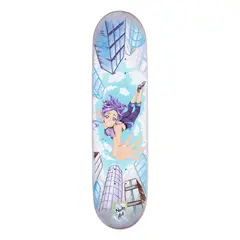 Văzduh by Anca Toma, acrilic pe skate deck, sold May 2025